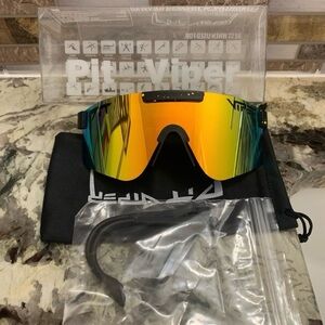 ❇️V06 Pit Style Polarized Sunglasses Driving Sports Outdoor, Pit Viper Theme